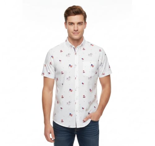 Image of Molokai Surf Button Down Slim Fit Hawaiian Short Sleeve Shirts