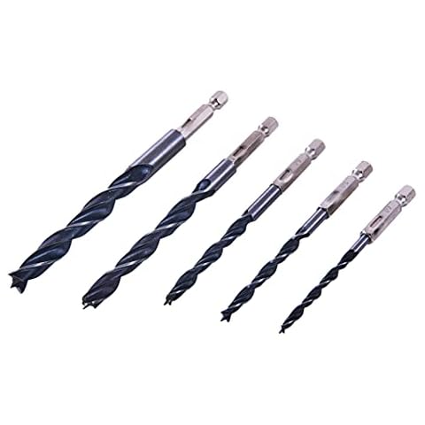 Amtech F1735 5-Piece Hex Shank Drill Bit Set Cover