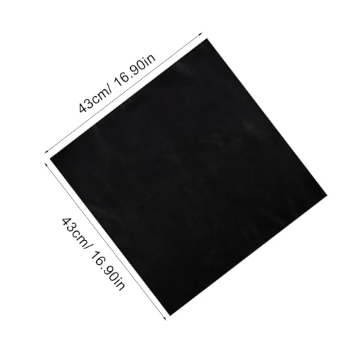Servilleta de Tela Negra 16.93 x 16.93 pulg Ipetboom miniatura 2