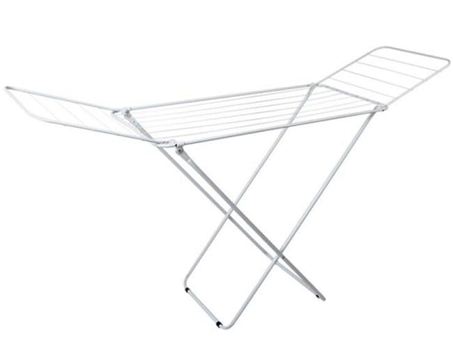 Genérico Tendedero Acero 14 m Resistente   Envío 24 h   Antioxidación Antimanchas   Tendedero Tidy Cok Plegable Pequeño     Plegable, se cuarda en Cualquier Armario. (Blanco 14 Metal)