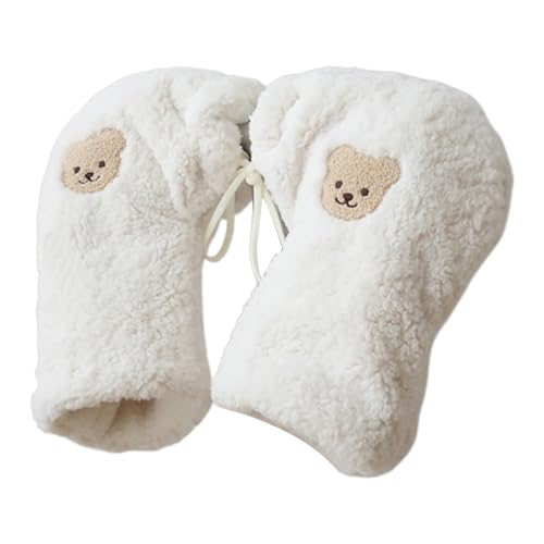 Guantes de felpa para bebé ideales para paseos invernales y días de parque