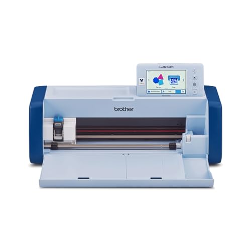 Brother ScanNCut DX SDX2250D, Machine de Découpe et Traçage Disney, Scanner 600 dpi, 1485 Motifs Intégrés, Connectivité WLAN