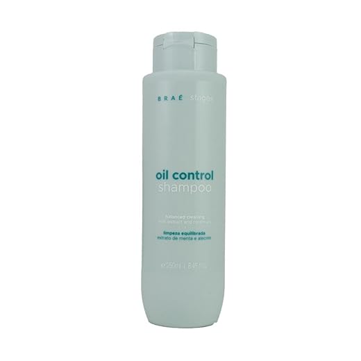 Shampoo Braé Stages Anti Oleosidade - Controle de Oleosidade Duradouro, Cabelo Soltinho, 250ml - BRAÉ