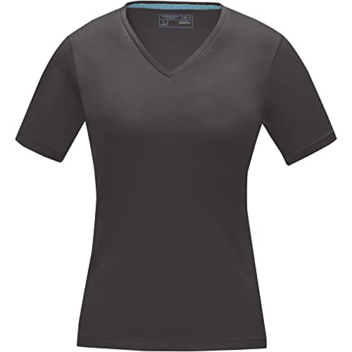 Image of Elevate Womens/Ladies Kawartha Short Sleeve T-Shirt (S) (Storm Grey)