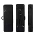 4/4 Full Size Violin Case,FINO Professional Oblong Violin Hard Case with Built-in Hygrometer,Super Lightweight Portable Carrying Bag Slip-On Cover with Backpack Straps,Black