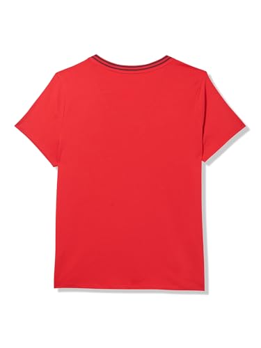 Image of Nautica Women's Solid V-Neck Short Sleeve T-Shirt Shirt