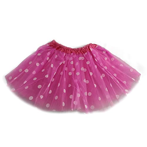 MUNDDY® - Tutu Elastico Tul 3 Capas 30 CM de Longitud para niña Bebe Distintas Colores con...