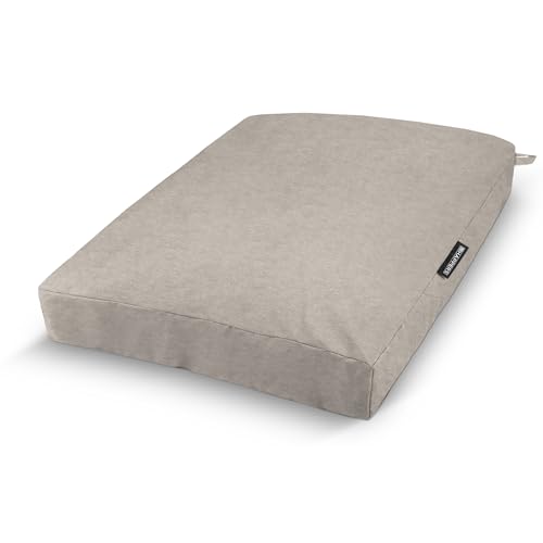 HAPPERS Cojín de Suelo Naylim Mate Impermeable Multiusos para Exterior, Banco y Palets - Comodidad y Versatilidad en un sólo Cojín Piedra 60x80