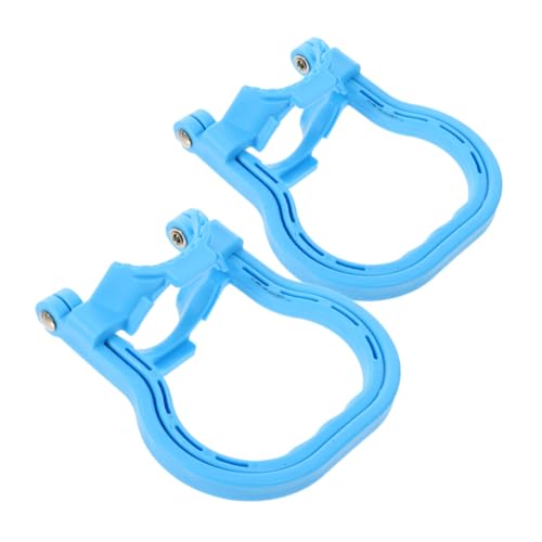 DECOMELODY 2 Piezas Mango Ergonómico para Garrafas de Agua Diseño Antideslizante y Ahorro de Esfuerzo Accesorio para Botellas y Contenedores Líquidos Fácil de Usar y Transportar Azul