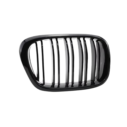 Couverture calandre centrale avant pour BMW E39 style M5 finition noire mate haut de gamme