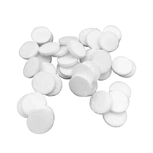 FSSTUD 20 Pcs Unscented Aromatherapy Pads Essential Oil Perfume Diffuser Pads Aroma Oil Refill Pads Car Air Freshener Felt Pads for Home Car