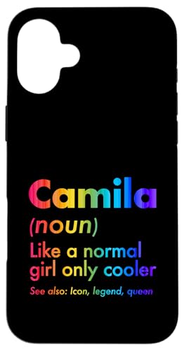 Camila Like A Normal Girl Only Cooler Queen ���O �X�}�z�P�[�X iPhone 16 Plus �p