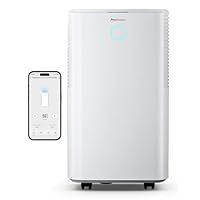 Pro Breeze OmniDry Deshumidificador 12L/Día con WiFi, Depósito de 2L, Secado de Ropa, Sensor Automático, Temporizador 24H, Modo Nocturno, Humedad, Moho y Condensación - Habitaciones hasta 20 m²