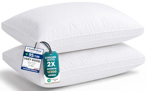 Utopia Bedding Cuscino con soffietto 40x80 cm