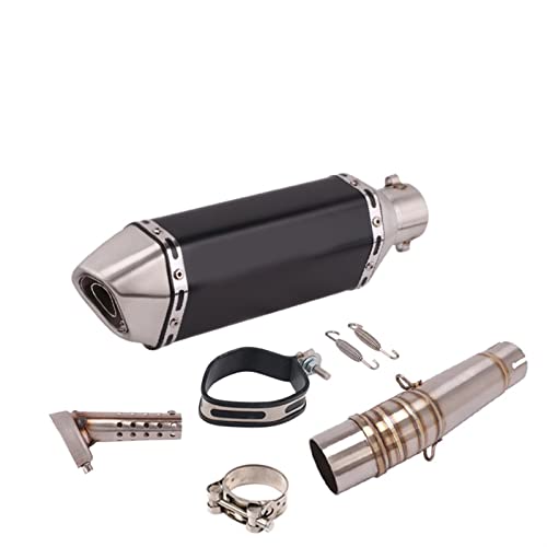 Tuyau de raccordement 51mm et silencieux Integra 750 DCT echappement moto modifié slip on