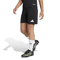 adidas Unisex Kids Entrada26 Shorts Kids, Black/White, 13-14 Years