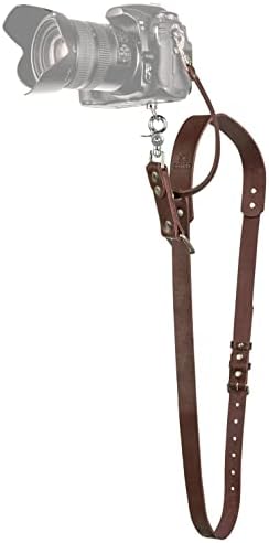 Camera Strap Accessories for One Camera -Professional Single Leather Harness Shoulder Strap Solo Camera Quick Release Gear for DSLR/SLR ProInStyle Strap by Coiro
