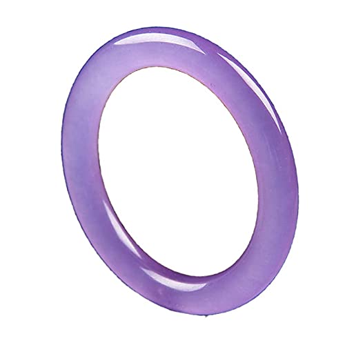 Bracelet en jade violet élégant, accessoire de mode au quotidien pour femme