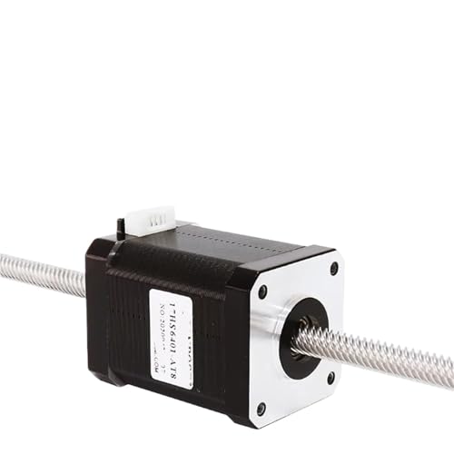 Moteur pas à pas 42HA60 axe traversant de 100mm et pas de 8mm pour transmission directe