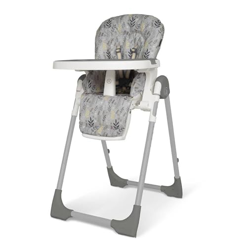 COSATTO Noodle 0+ Highchair - Compact, Height Adjustable, Foldable, Easy Clean, from Birth to 15kg (Bob Tail)