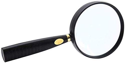 Lupa de mano con luz LED, óptica de alta definición 10X/20X, lente de 208 x 110 mm para una fácil lectura e inspección detallada