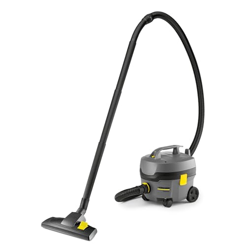 Karcher T 7/1 Classic Trockensauger, Vakuum: 23,5 kPa, Nennleistung: 850 Watt, Behälter: 7 Liter, Saugschlauch: 2 m, inkl. Kombi-Bodendüse, Vliesfiltertüte, Permanent-Hauptfilterkorb