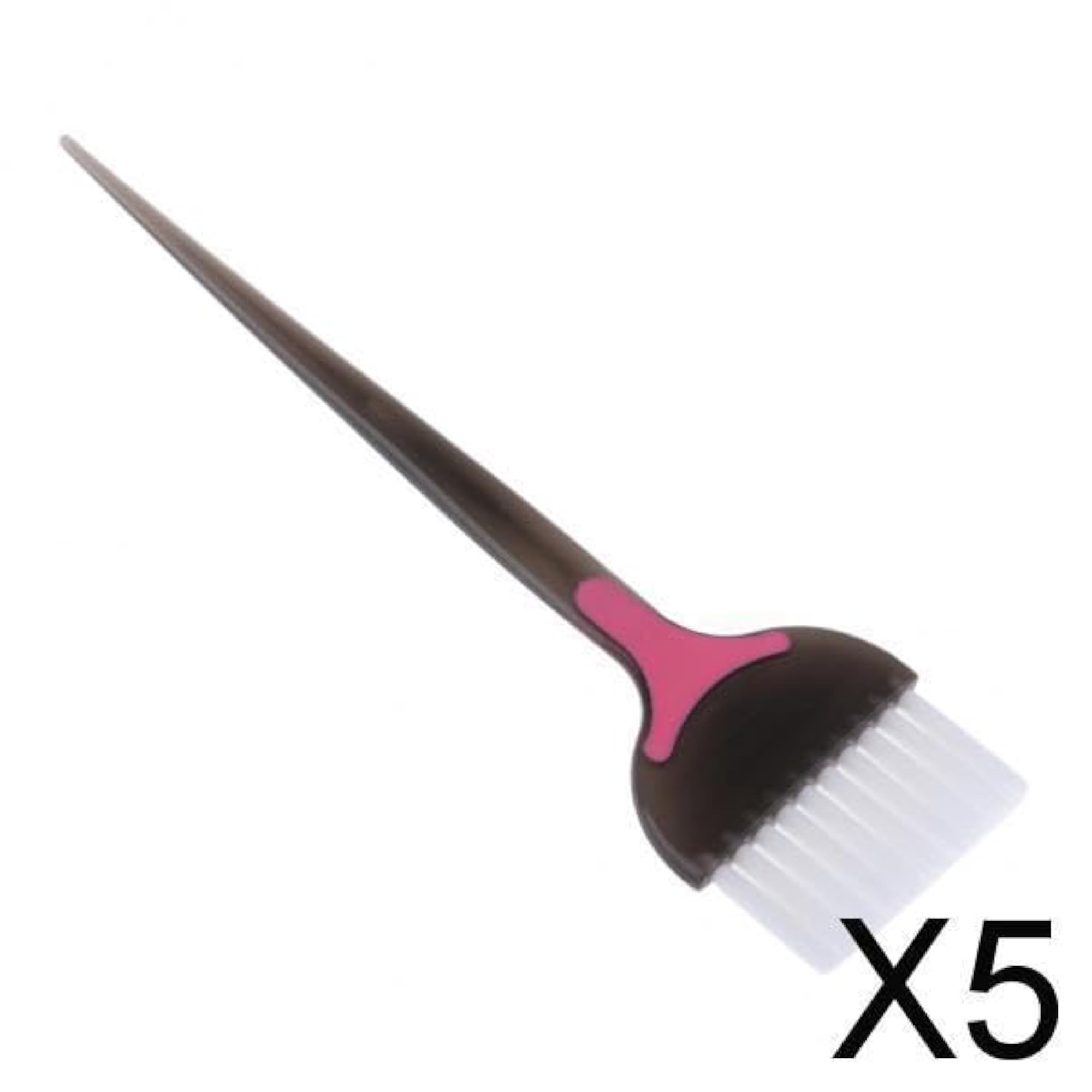 5x4 Colors Clear Coloring Comb Dyeing Comb Set