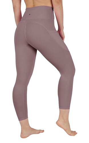Image of 90 Degree By Reflex Womens High Waisted Leggings Capri Workout Yoga Pants