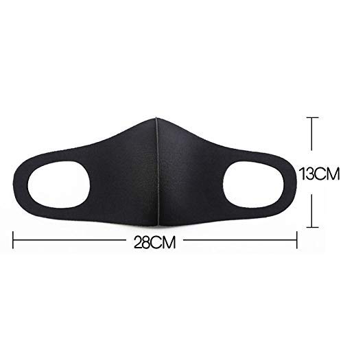 5 PCS Máscara de Pó Desportivo Executando Máscara de Máscara de Carbono à Prova de pó de pó Ensaio M