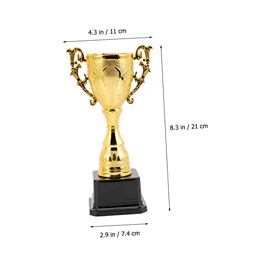 BESPORTBLE 3 Pçs Troféu Pequeno Troféu Mini Troféu Copos Participação Troféu Copo Material De Futebo