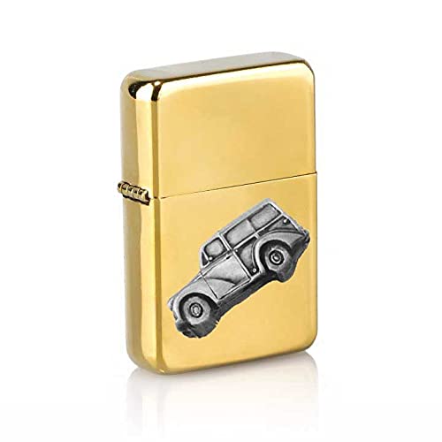 Briquet Morris Minor Traveler ref161 essence rechargeable doré