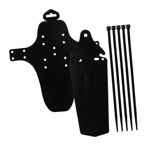 NUOLUX 自転車用頑丈プラスチック製マウンテンバイク泥除け 前後フェンダー 屋外対応 クロスロードバイク汎用