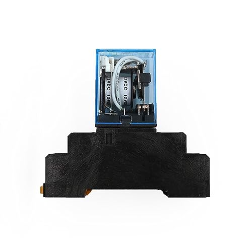 Relais électromagnétique 14 broches 4 DPDT MY4NJ 5A, bobine AC 220V avec témoin LED intégré