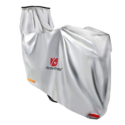 Rosefray 300D 自転車カバー 子供用 サイクルカバー キッズ 前後子供乗せ対応 防水 厚手 撥水加工UVカット風飛び防止 【2020改良】