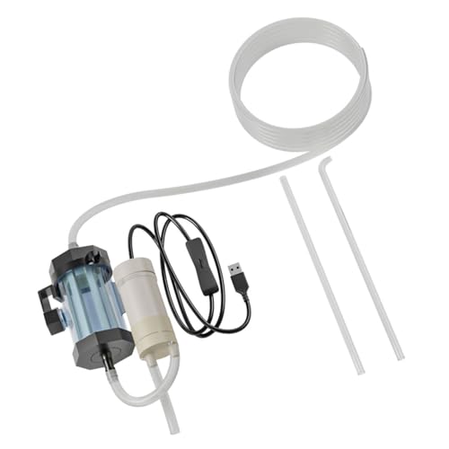 Siphon multifonction USB pour purifier le gravier d'aquarium et l'eau douce - 6