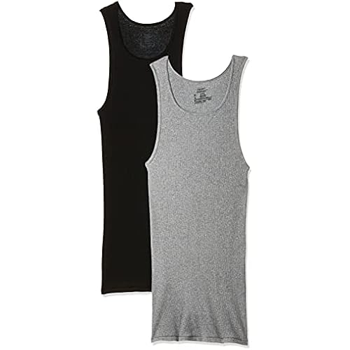 Hanes Mens ComfortSoft Moisture Wicking Tagless Tank Undershirts - Multipacks