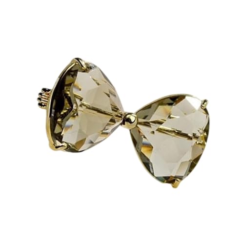 Bowknot Shape Rhinestones Pin Resistant Jewelry for Sensitive Skin