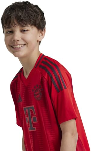 Image of adidas Kids Polyester Regular Fit FC Bayern Football Club Jersey
