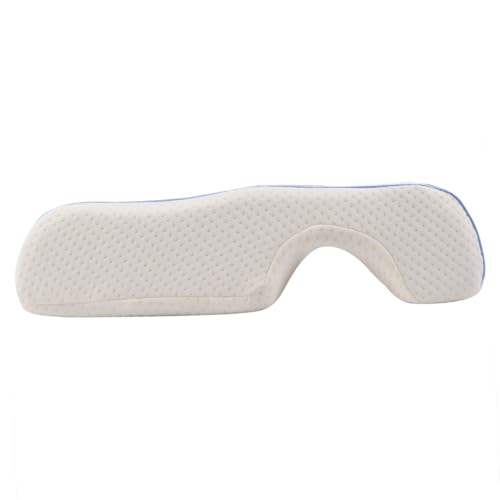 Oreiller cervical de luxe Alipis en mousse de polyuréthane blanc haute densité - 8