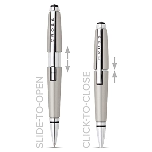Bolígrafo Cross Edge Titanium Blast Rollerball miniatura 4