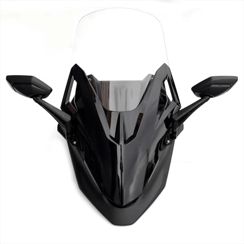 MISINIOKIM PCX160 PCX125 2025�N���p �o�C�N�p�h���t�����g�E�C���h�X�N���[�� �o�C�N�p �E�C���h�X�N���[��(50cm Transparent)
