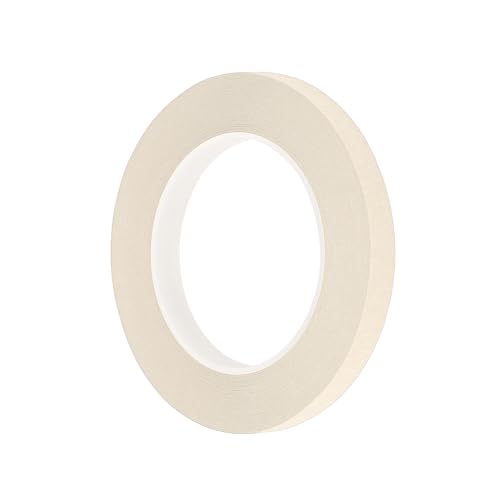Image of 1 Pc Painters Tape Masking Master Tape Easy Removal White 5000x1.2x0.01cm / 54.68 Yards x 0.47 Inches x 140um