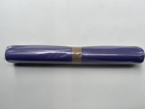 Wooqu Book Cloth, Fabric Surface and Paper Backed, Durable, Strong, 17x29”, for Book Binding Glitter Purple - Image 3