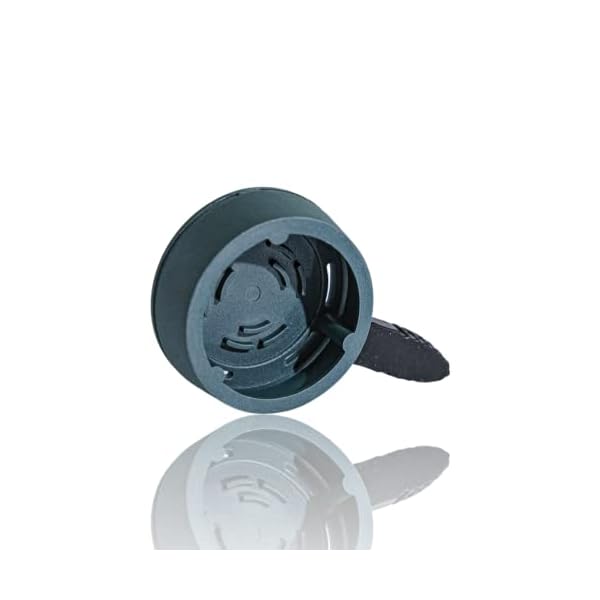 Dschinni Schamott-Phunnel Royal Azul mit HMD Smokebox Handle Light Blue I Phunnel-Kopf aus Schamottstein I Aluminium HMD… – Bild 6