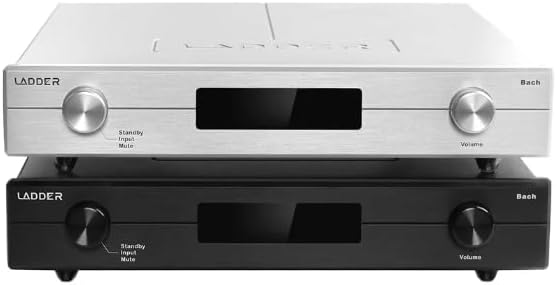 Ladder Bach II R2R Preamplifier with Remote Control (Black)