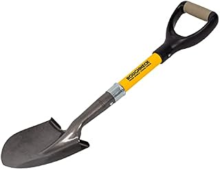 Roughneck ROU68004 Round Micro Shovel 150x690mm/6x27'', Black