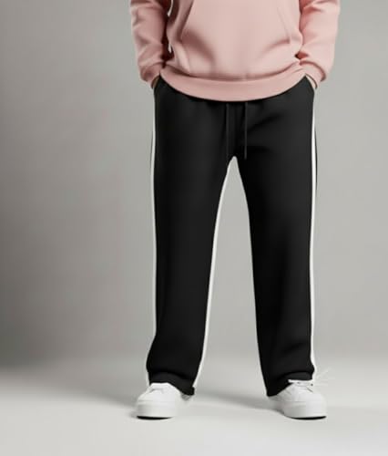 Image of dockstreet Track Pant for Men || Baggy Fit || Track Pants || Full Elastic Jogger Track Pant || 100% Cotton