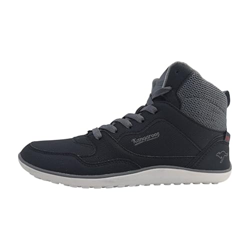 KangaROOS K-BF Sleet Mid, Zapatillas Mujer, Raven Steel Grey, 38 EU