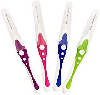 48 pcs (16pcs x 3 Packs) Orthodontic XL Size Interdental Brush, 4 Handle Colors, Clean Between Teeth and Braces, Flexible Handle and Durable Wire, Easy to Use and No Break (Value Pack)