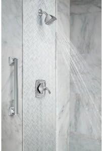 moen yg5112orb bathroom safety 12-inch stainless steel transitional bathroom grab bar, oil-rubbed bronze
